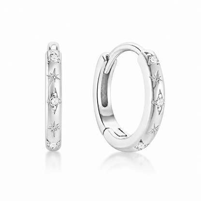 Jonelle Hoop Earrings - Gold Vermeil
