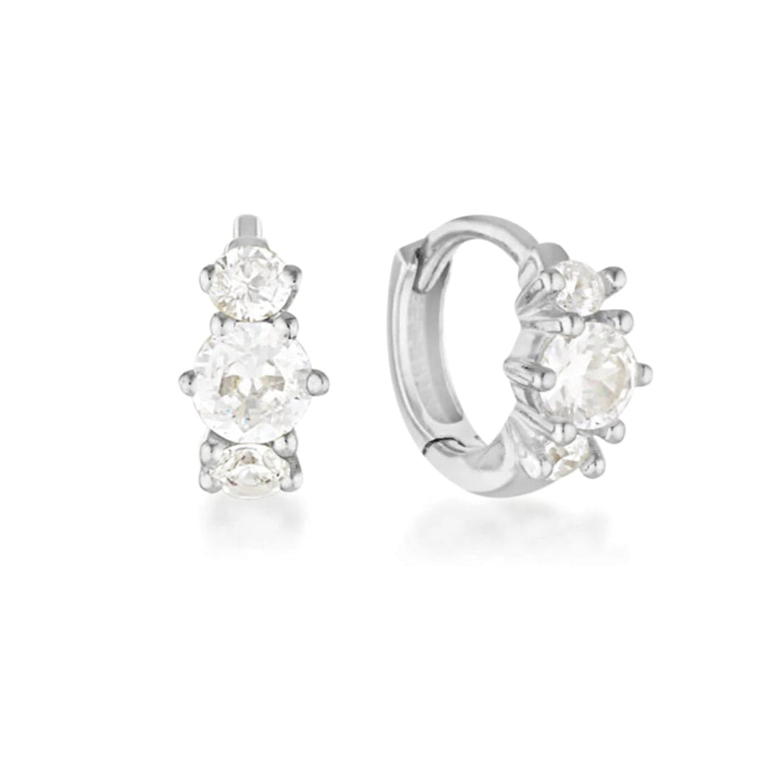 huggie hoop earring
