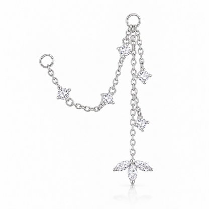 Charlotte Chain Charm - Gold Vermeil