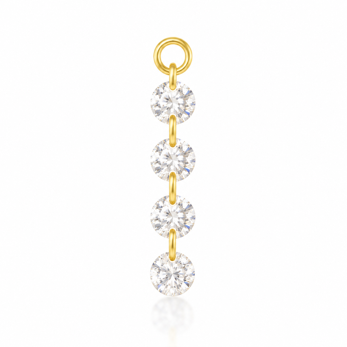 Elysia Earring Charm - Gold Vermeil