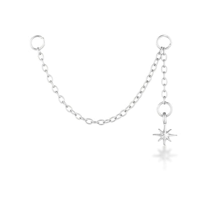 Kailie Chain Charm - 14K Solid Gold
