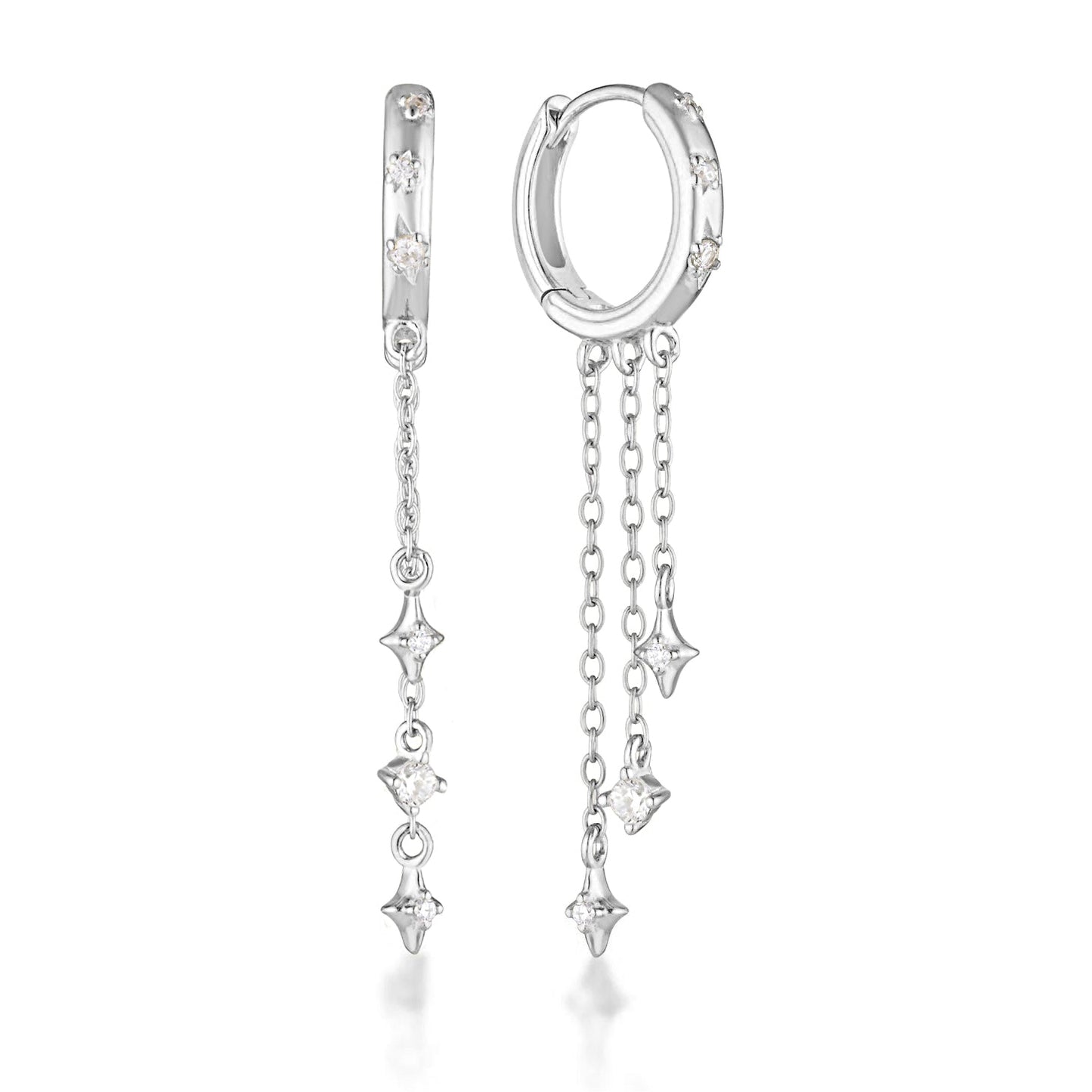 Stacey Hoop Earrings - Gold Vermeil