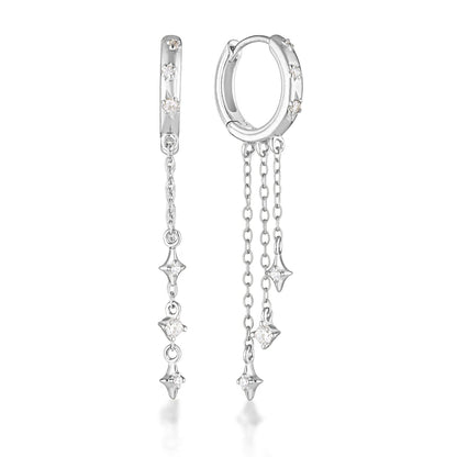 Stacey Hoop Earrings - Gold Vermeil